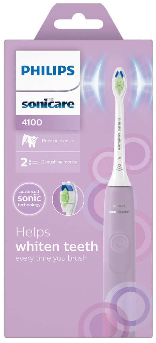 Philips Sonicare Ηλεκτρική Οδοντόβουρτσα με Αισθητήρα Πίεσης και Θήκη Ταξιδίου Μωβ 7