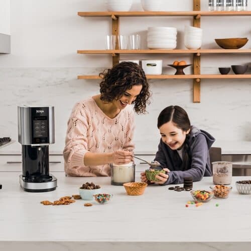 Ninja CREAMi Ice Cream & Frozen Dessert Maker Παγωτομηχανή 2x473ml Black / Silver 9