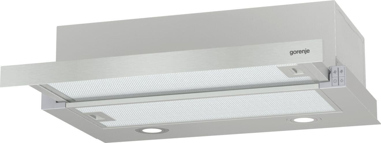 Gorenje Συρόμενος Απορροφητήρας 60cm Γκρι TH62E4X 4