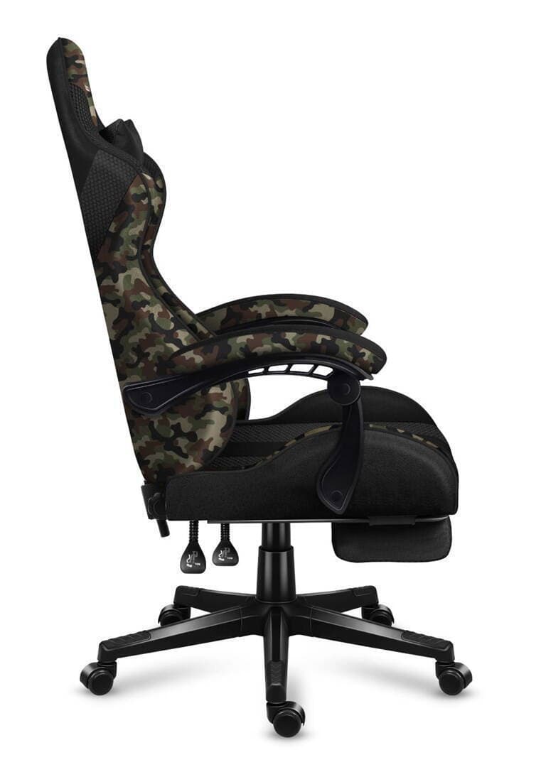 Huzaro Force 4.7 Καρέκλα Gaming Δερματίνης με Υποπόδιο Camo 11