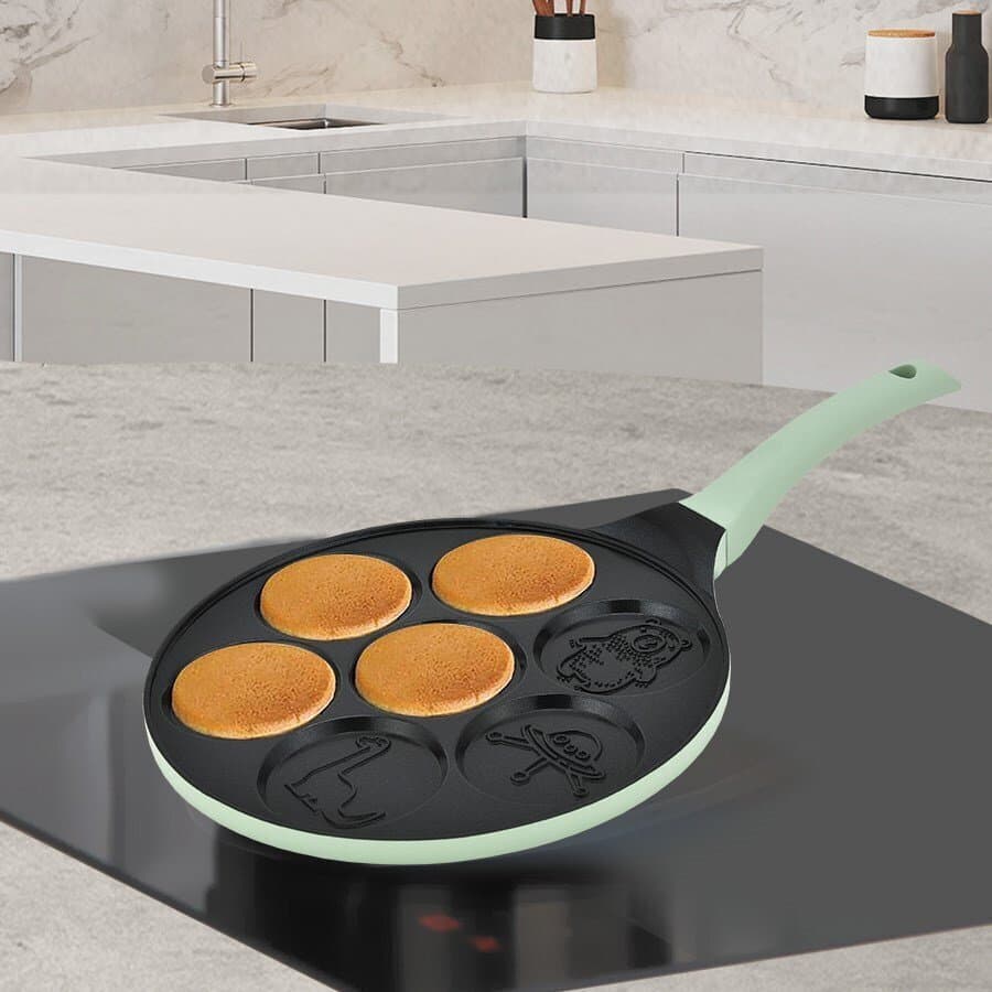 Maestro Τηγάνι για Pancakes από Αλουμίνιο με Καπάκι με Κεραμική Επίστρωση 26cm MR-1222-D 2