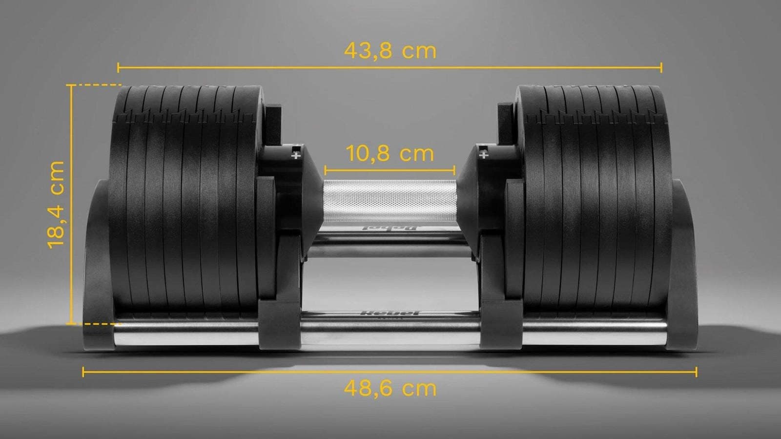 Rebel RBA-2332-36 Αλτήρας 1x 36kg Ρυθμιζόμενος 3