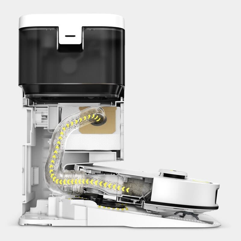 Karcher Rvm 4 Comfort Σκούπα Ρομπότ με Χαρτογράφηση Laser & Απορρόφηση 15000Pa Λευκή 5