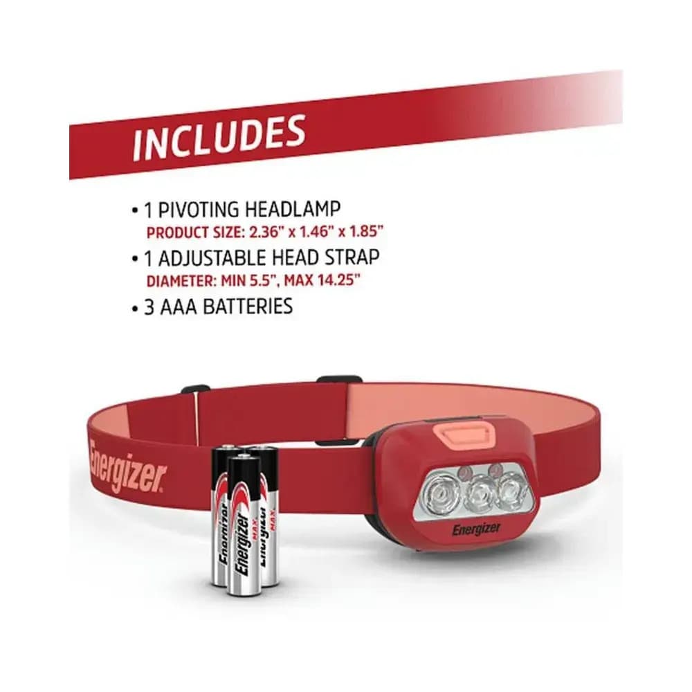Energizer Φακός LED IPX4 με Μέγιστη Φωτεινότητα 325lm Headlight 444282 4