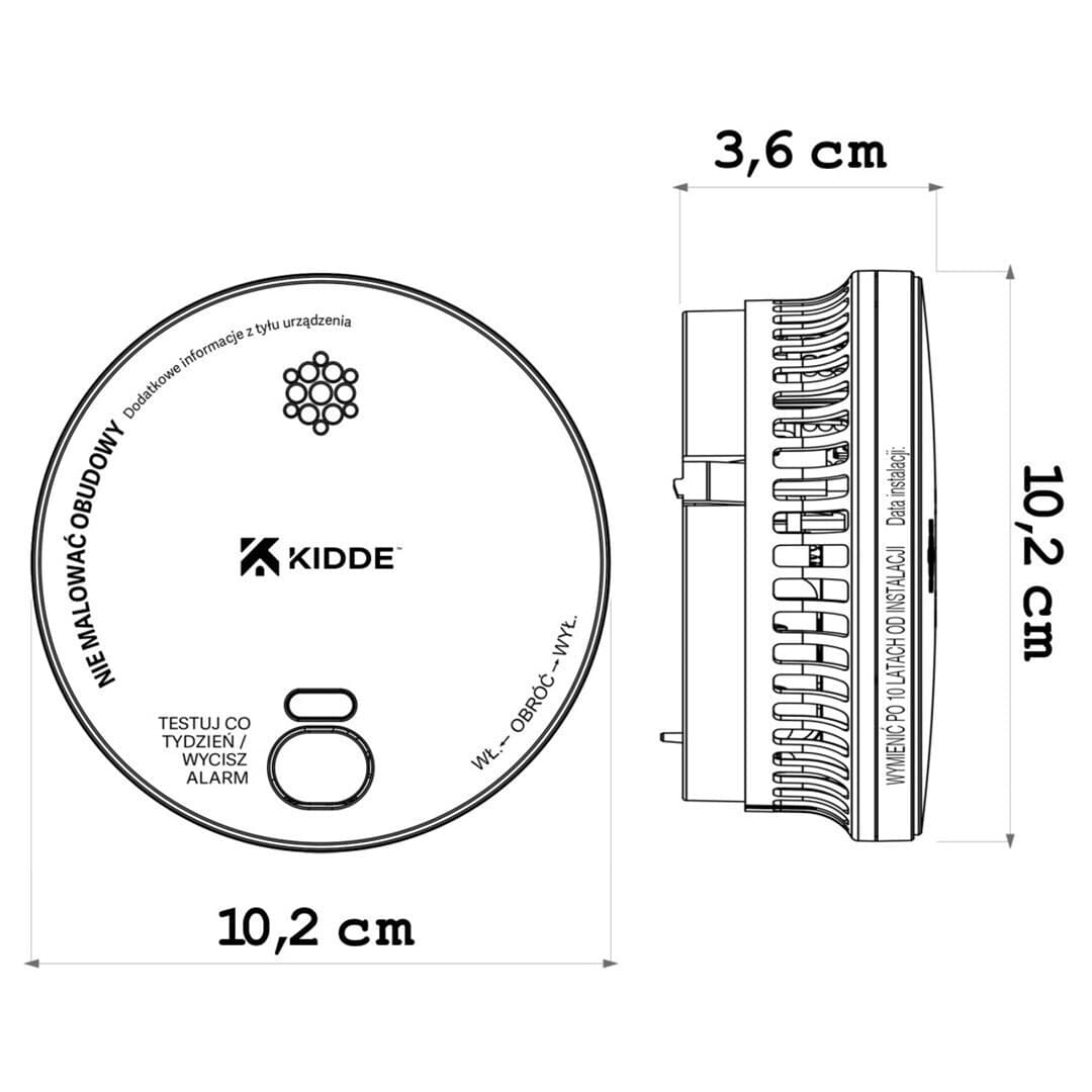 Kidde Εξάρτημα για Σύστημα Πυρανίχνευσης KID-2030-DSR3-PL 9