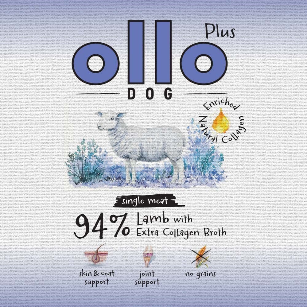 Ollo Υγρή Τροφή Σκύλων σε Κονσέρβα με Αρνί 400gr 3