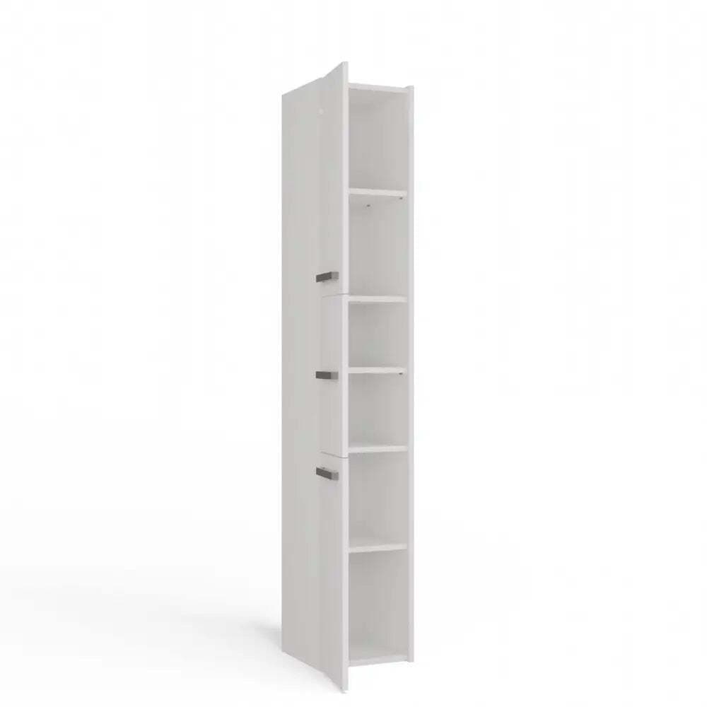 Topeshop S33 Στήλη Μπάνιου Δαπέδου Μ30xΒ30xΥ170cm Λευκή 8
