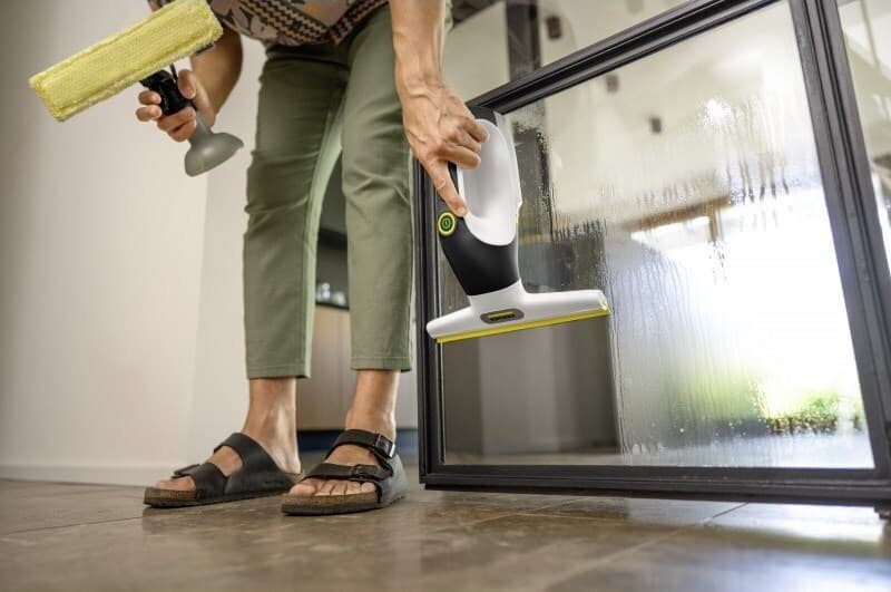 Karcher Wv 3 Comfort Care 1.633-690.0 Καθαριστής Τζαμιών Μπαταρίας 3.7V Κίτρινος 6
