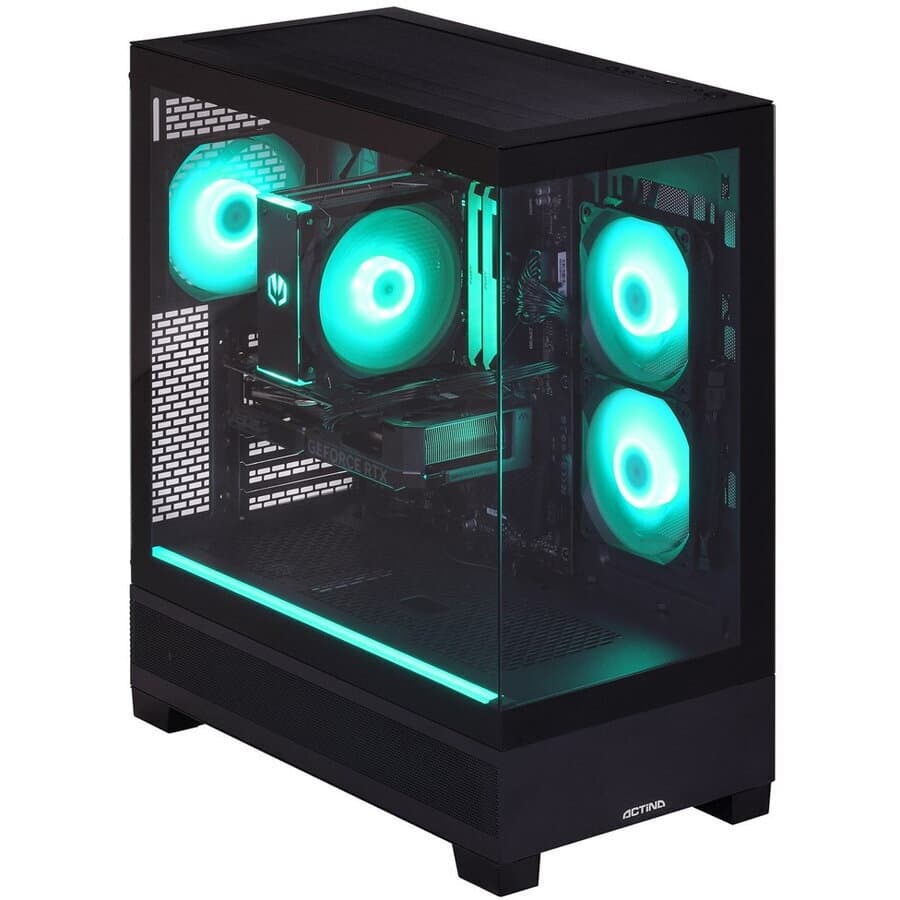 Actina Gaming Desktop PC (Ryzen 5-5500/16GB DDR4/1TB SSD/Radeon RX 7600/No OS) 9