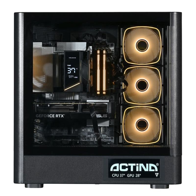 Actina Gaming Desktop PC (Ultra 5-250K Plus/32GB DDR5/1TB SSD/No OS) 14