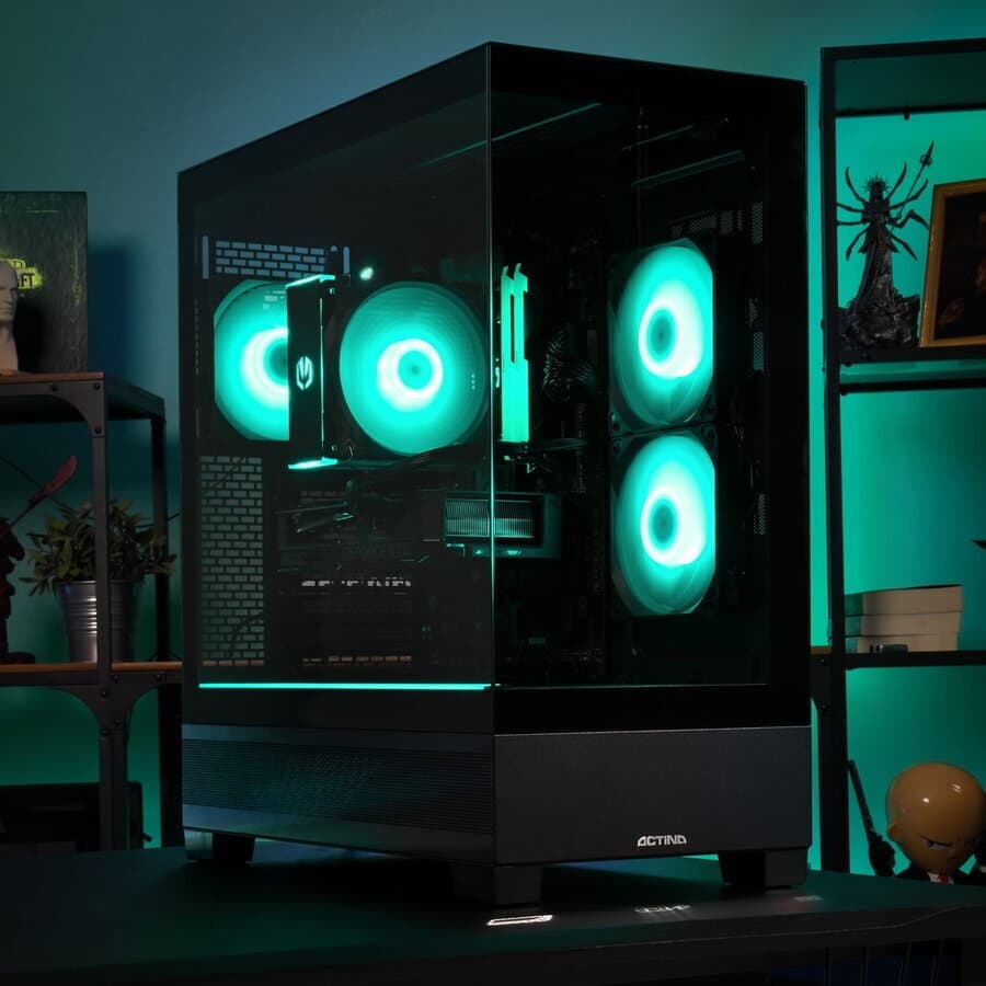 Actina Gaming Desktop PC (Ryzen 7-8700F/32GB DDR5/1.0TB SSD/Radeon RX 9070/W11 Home) 11