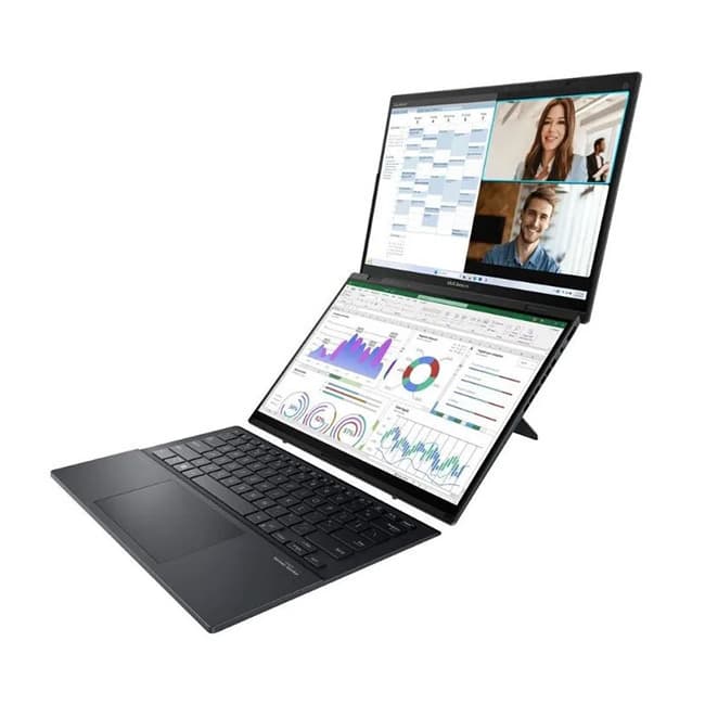Asus ZenBook Duo UX8406CA-QL121W 14" OLED 120Hz (Ultra 7-255H/32GB/1.0TB SSD/W11 Home) (US Keyboard) 2