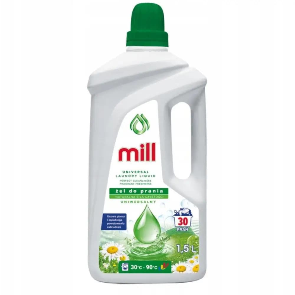 Mill Υγρό Απορρυπαντικό Ρούχων 1.5lt 2