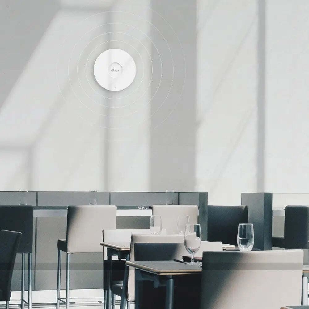 TP-LINK EAP770 v1 WiFi Mesh Network Access Point Wi‑Fi 7 Tri Band (2.4 & 5 & 6GHz) Λευκό 7