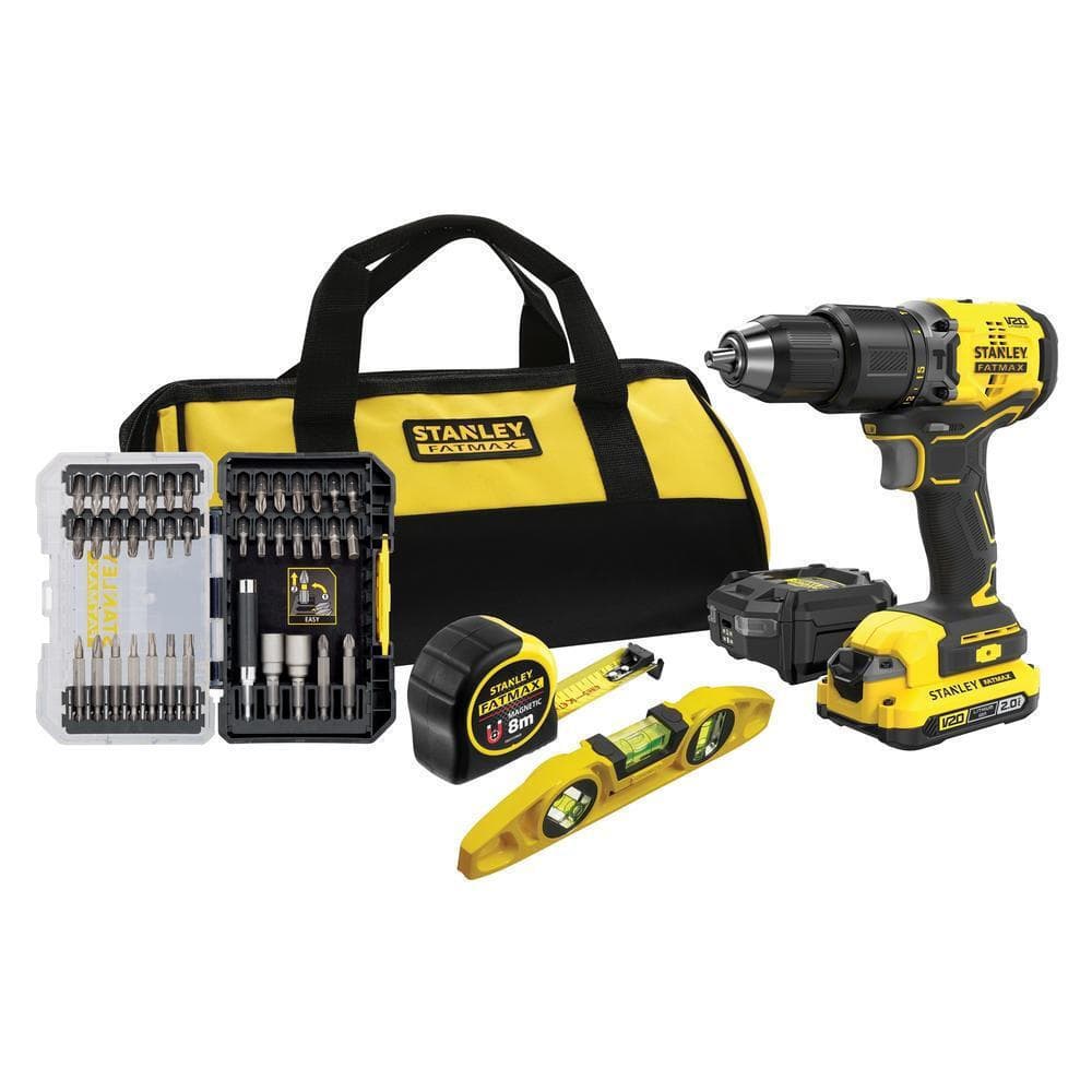 Stanley SFMCK101D1S Κρουστικό Δραπανοκατσάβιδο Μπαταρίας 18V 3