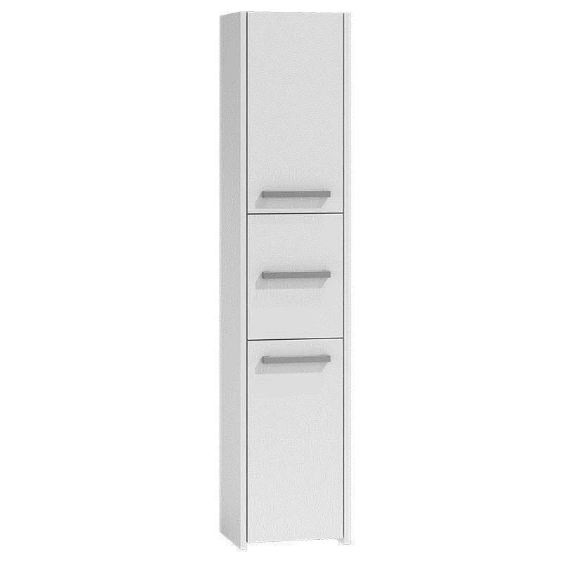 Topeshop S43 Στήλη Μπάνιου Δαπέδου Μ40xΒ30xΥ170cm Λευκή 2