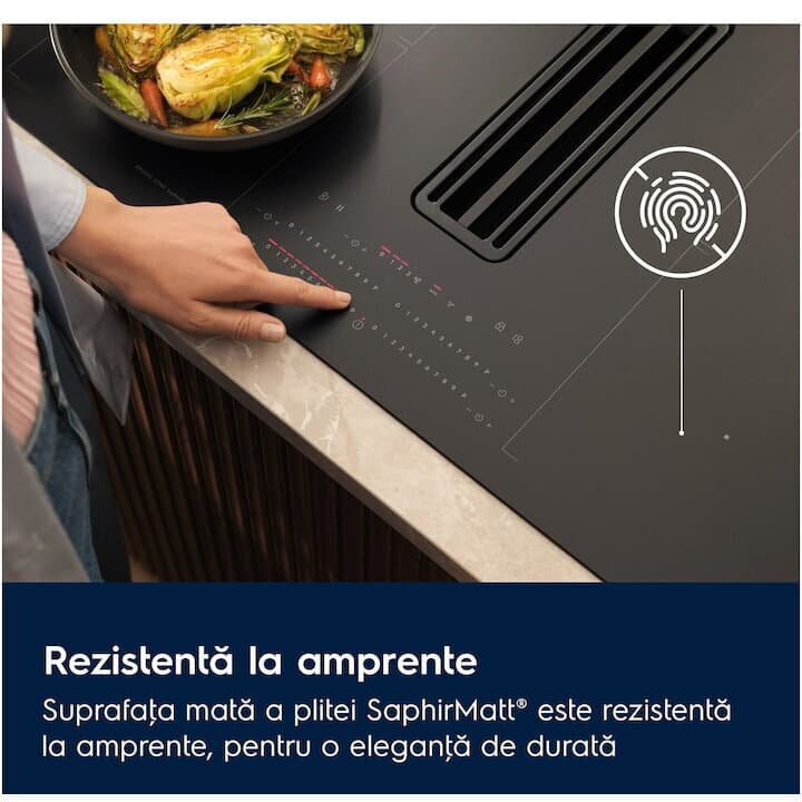 Electrolux Επαγωγική Εστία Αυτόνομη με Απορροφητήρα & Λειτουργία Κλειδώματος 80x51εκ. ECC83443CZ 8