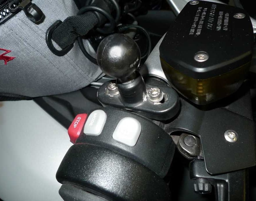 RAM Mount Μπίλια για Βάση Κινητού Μοτοσυκλέτας RAM-B-231ZU 12