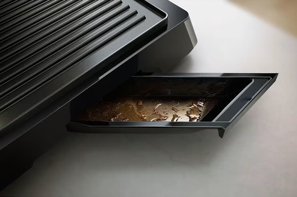 Philips Τοστιέρα Γκριλιέρα με Αποσπώμενες Πλάκες 2200W Inox HD6301/90 10