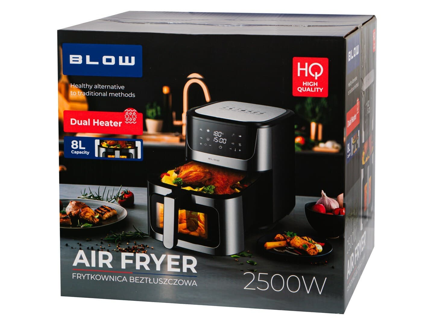 Blow Air Fryer 8lt Μαύρο 44-600 10