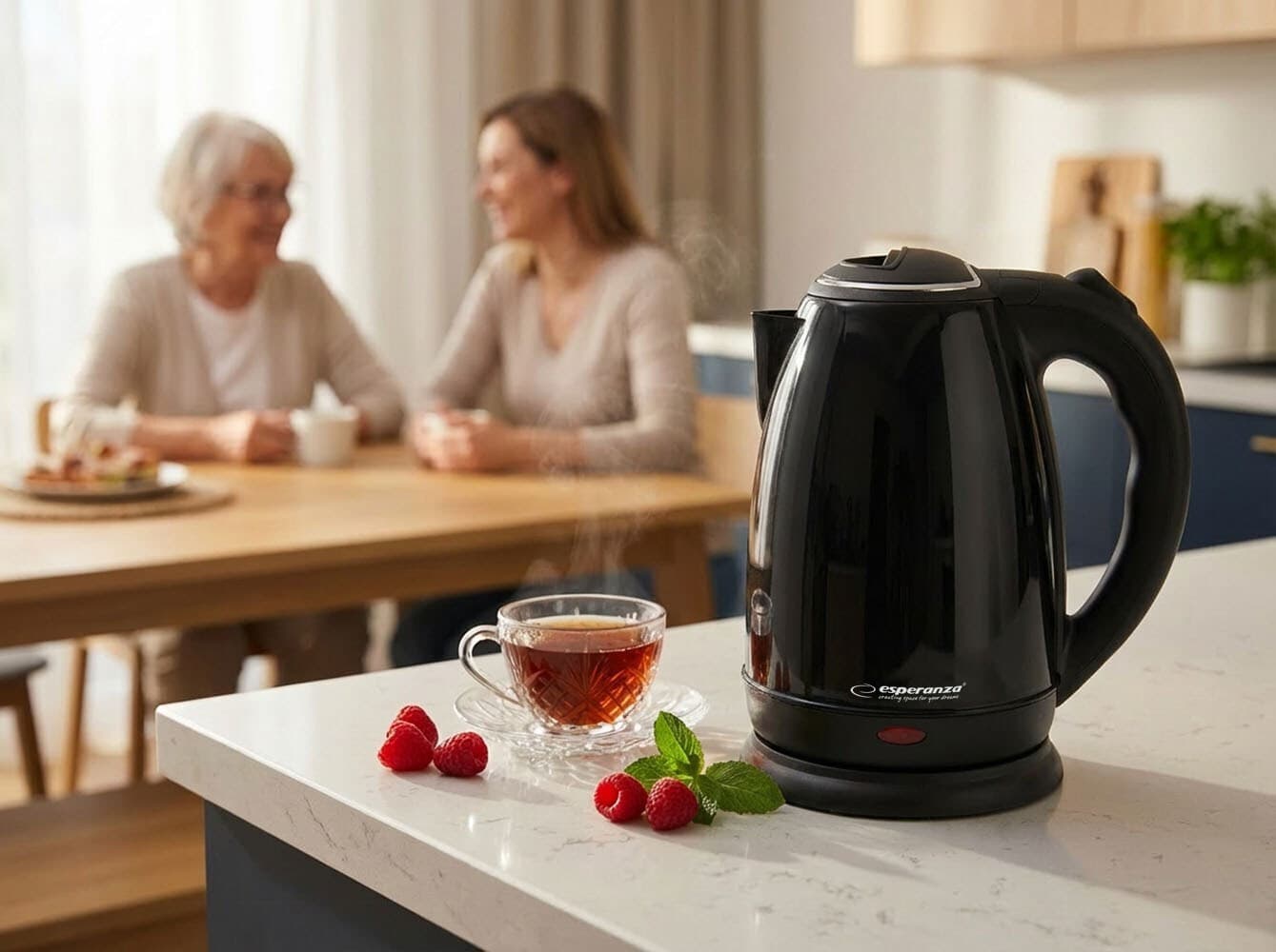 Esperanza Βραστήρας 1.8lt 1800W Μαύρος EKK113K 7
