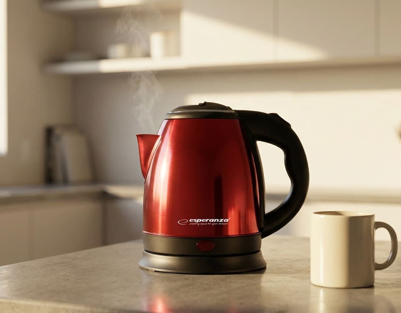 Esperanza Parana Βραστήρας 1lt 1350W Μαύρος 5