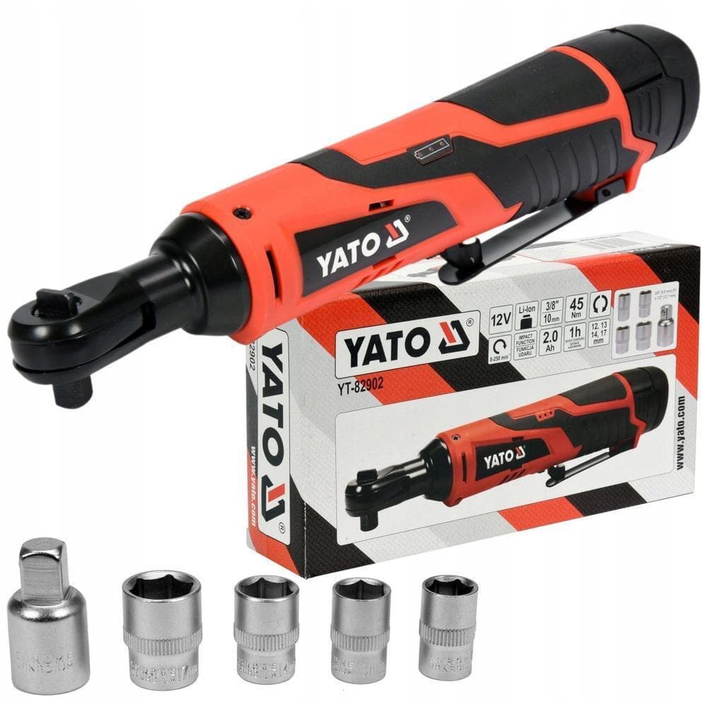 Yato Ηλεκτρική Καστάνια 1/4" Μπαταρίας 12V 1x2Ah 45 Nm YT-82902 9