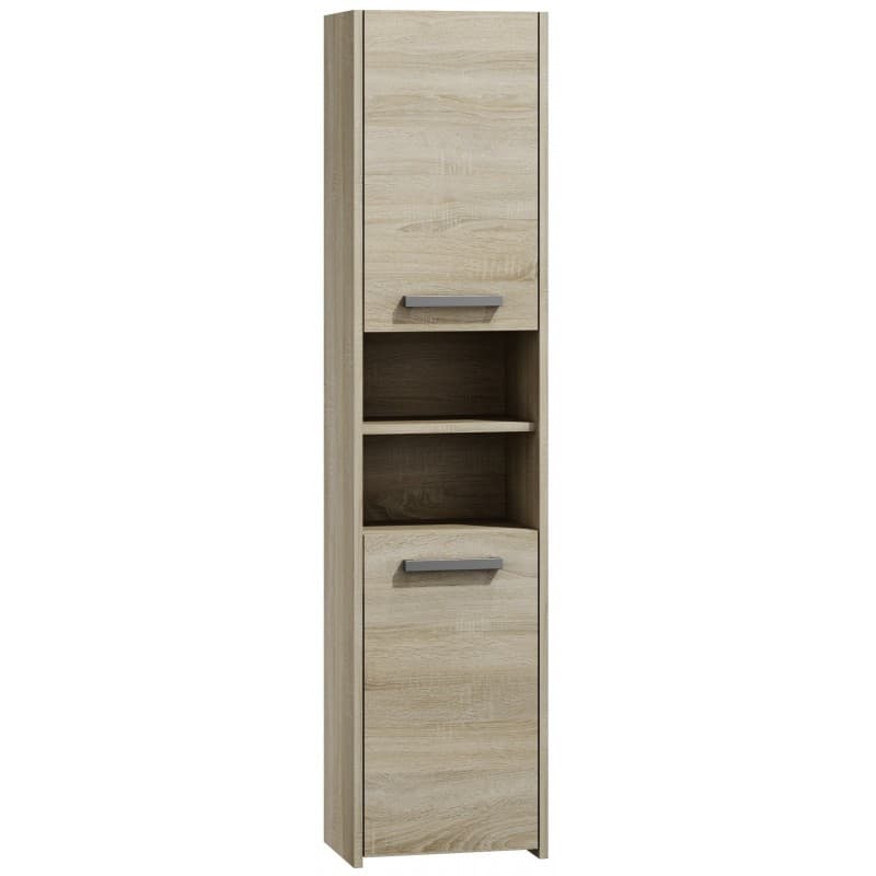 Topeshop S40 Στήλη Μπάνιου Τοίχου Μ40xΒ30xΥ170cm Sonoma 2