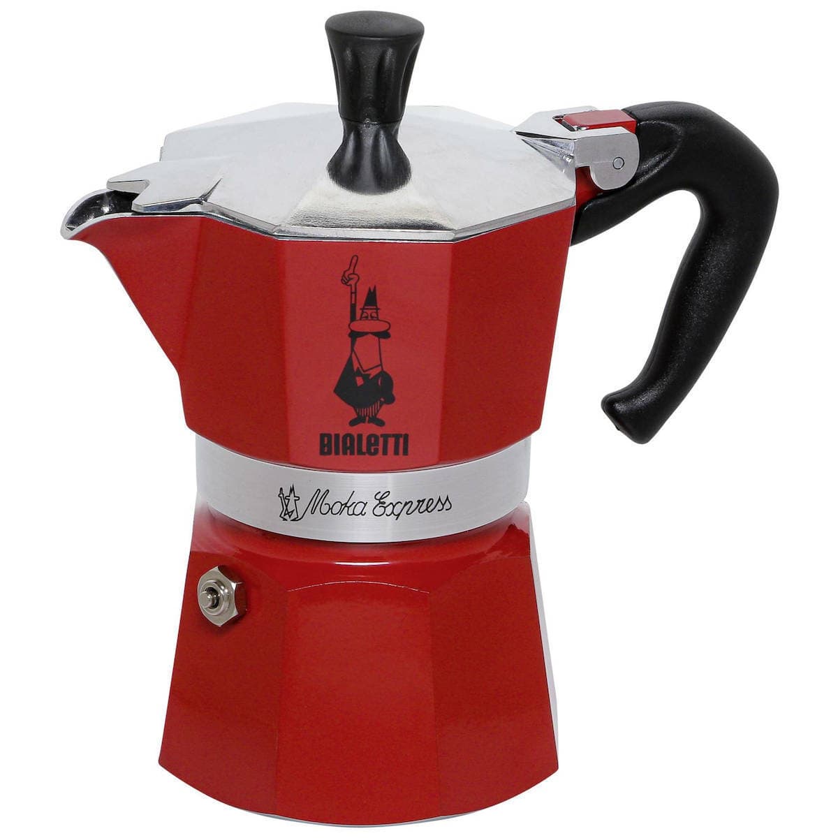 Bialetti Moka Express Μπρίκι Espresso 3cups Κόκκινο 0004942/NP 4