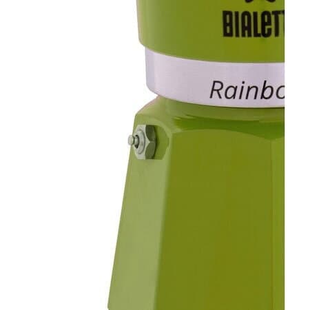 Bialetti Rainbow Μπρίκι Espresso 6cups Πράσινο 0004973/NP 8
