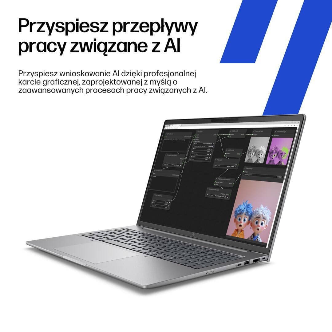 HP ZBook 8 G1ak 14" IPS QHD+ (Ryzen AI PRO 300 Series-7 PRO 350/32GB/1TB SSD/W11 Pro) (US Keyboard) 8