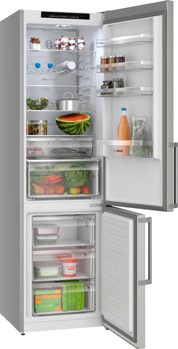 Bosch Ψυγειοκαταψύκτης 363lt Total NoFrost Υ203xΠ60xΒ66.5εκ. Inox KGN39VIBT 2