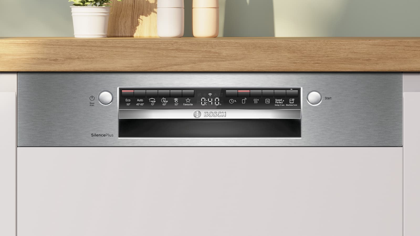 Bosch Εντοιχιζόμενο Πλυντήριο Πιάτων με Wi-Fi για 14 Σερβίτσια Π59.8xY81.5εκ. SMI4ECS28E 3