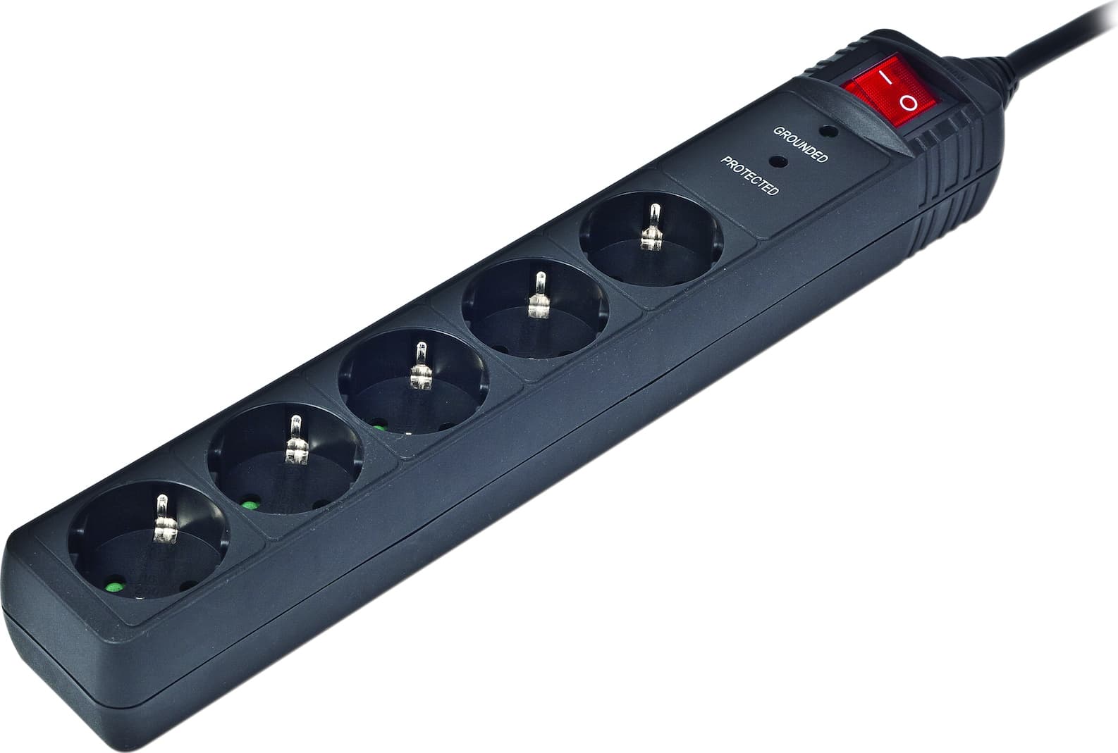 Energenie SPG5-C-10 Πολύπριζο 5 Θέσεων με Διακόπτη και Καλώδιο 3m SPG5-C-10 1