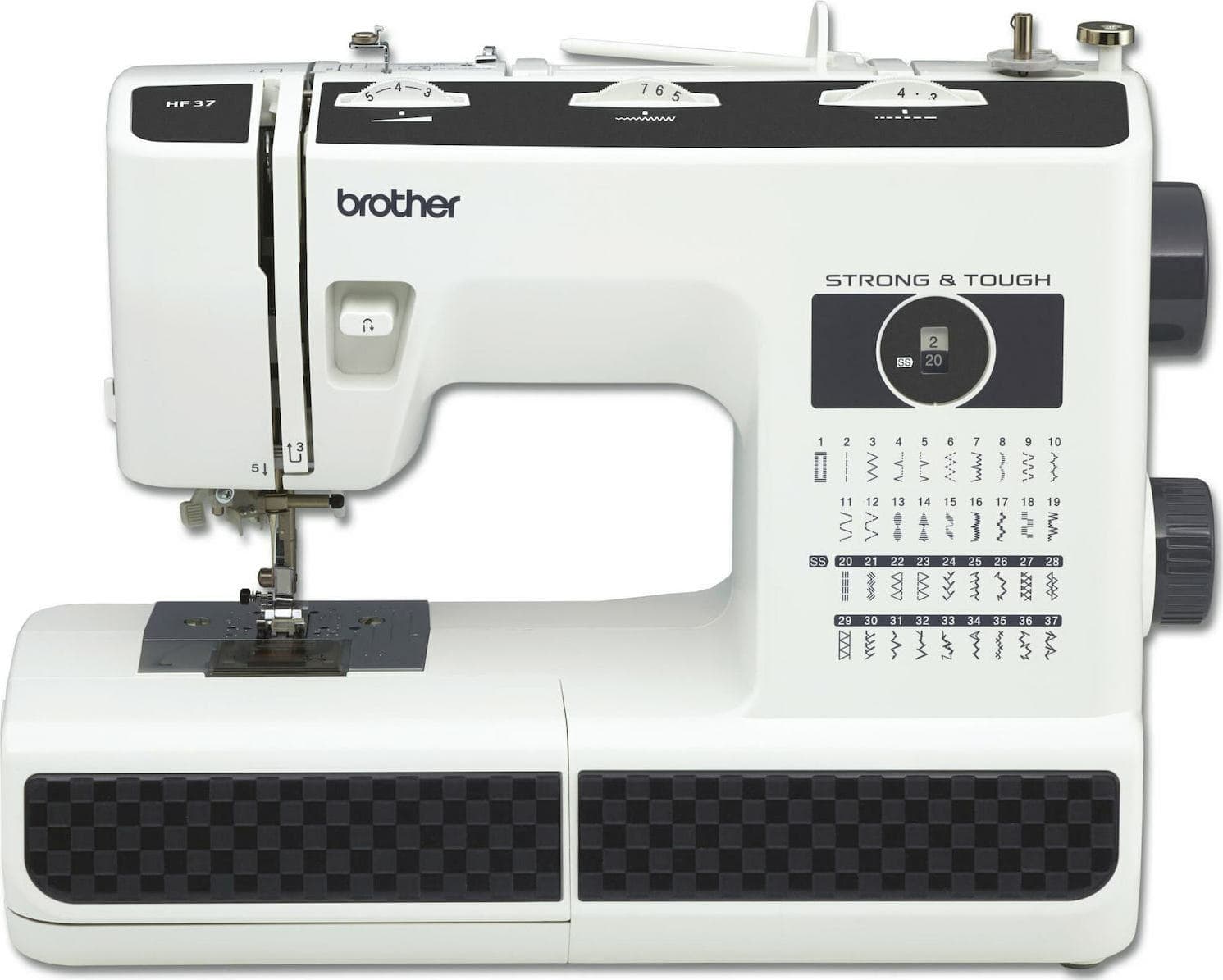 Brother Οικιακή Ραπτομηχανή HF37 Λευκή