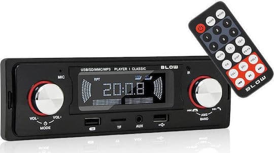 Blow Classic Ραδιόφωνο Αυτοκινήτου 1 DIN (Bluetooth/USB) 78-287 1