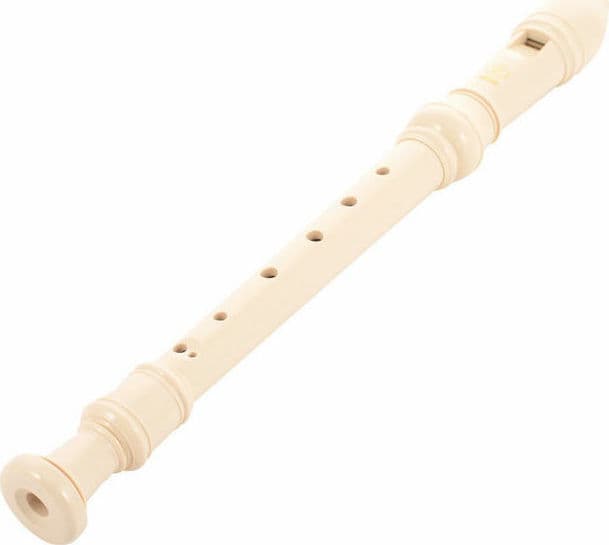 Yamaha Soprano Παιδική Πλαστική Φλογέρα YRS-23 Γερμανική Λευκή