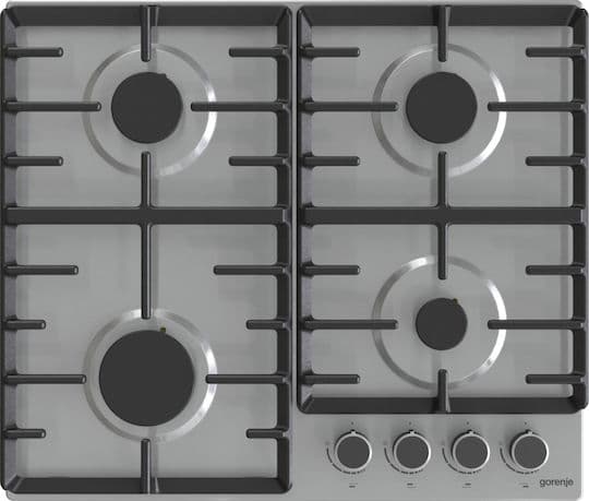 Gorenje Εστία Υγραερίου Αυτόνομη Inox 60x52εκ. Ασημί G642ABX 1