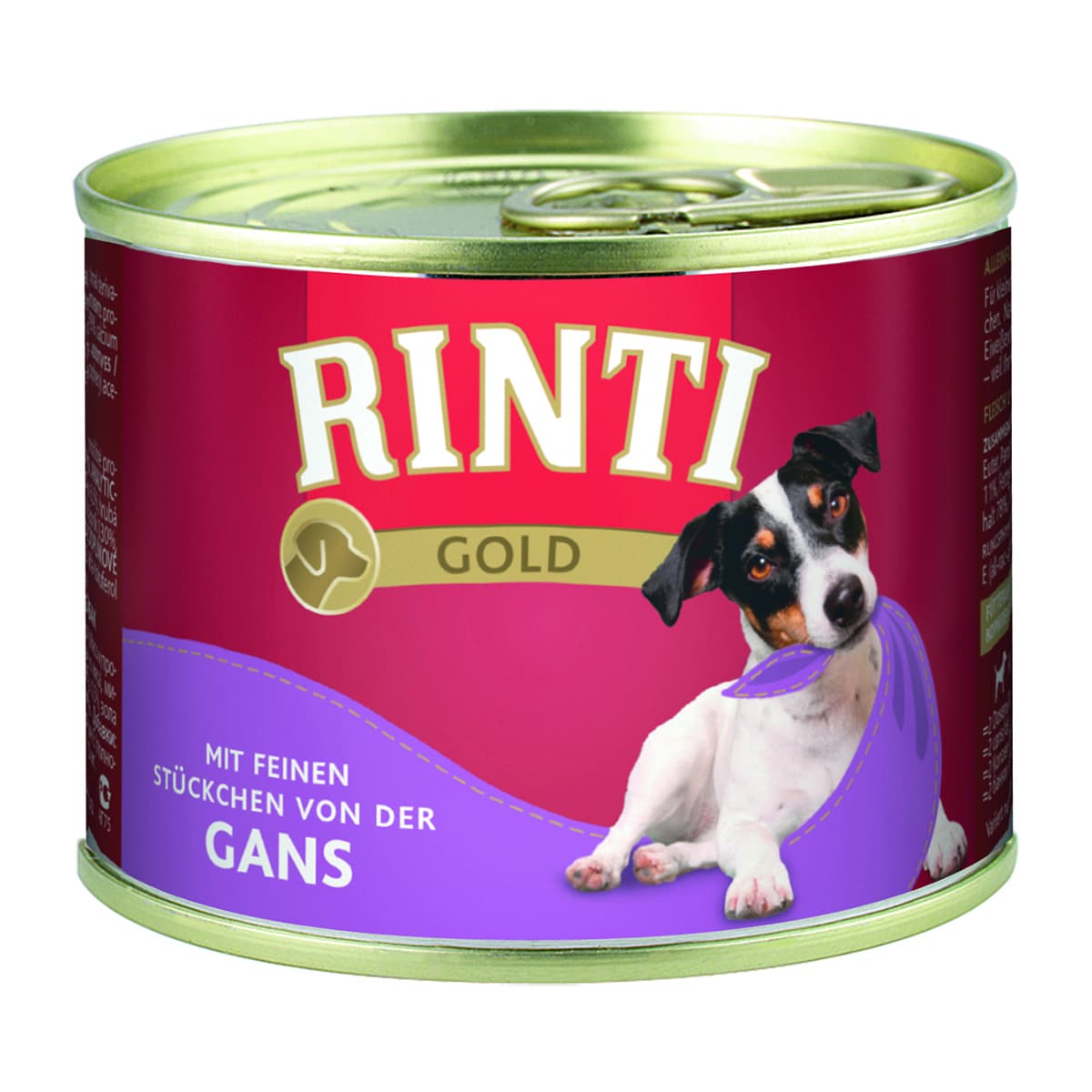 Rinti Gold Υγρή Τροφή Σκύλων σε Κονσέρβα με Κρέας, Συκώτι και Πατσά χωρίς Σιτηρά 185gr 91002 1
