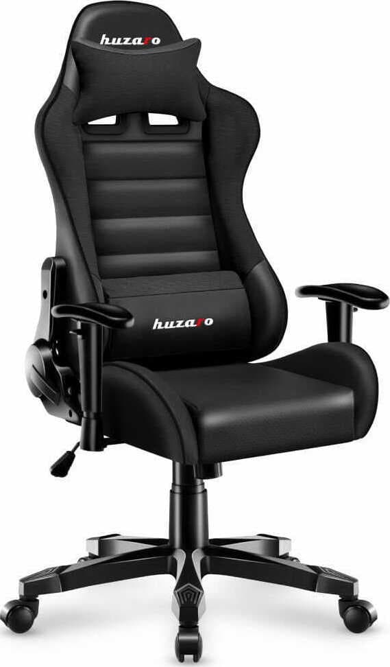 Huzaro Ranger 6.0 Child Καρέκλα Gaming Δερματίνης με Ρυθμιζόμενα Μπράτσα Μαύρη