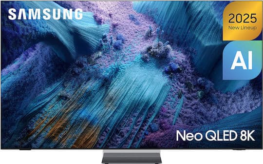 Samsung Smart Τηλεόραση 75" 8K UHD Neo QLED QN990F HDR (2025) QE75QN990FTXXH