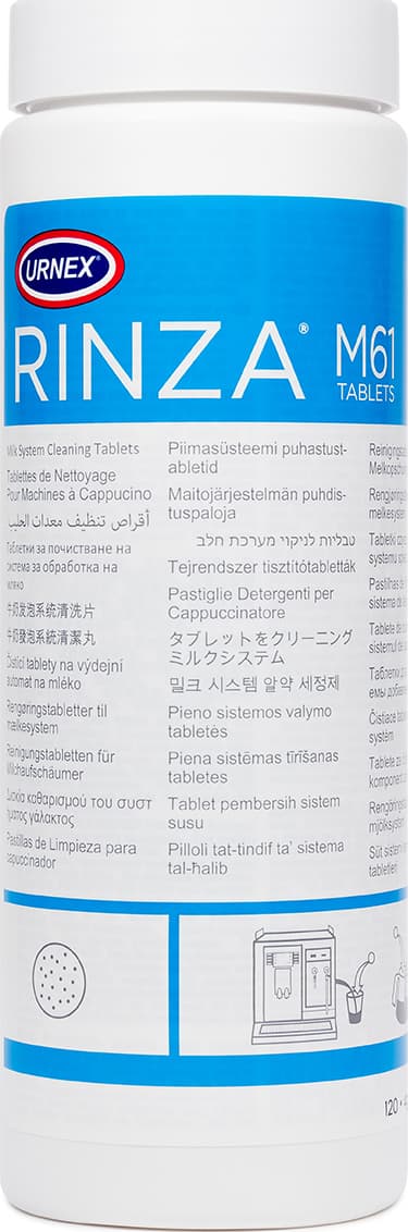 Urnex Rinza Καθαριστικό Συστήματος Γάλακτος 120x4gr