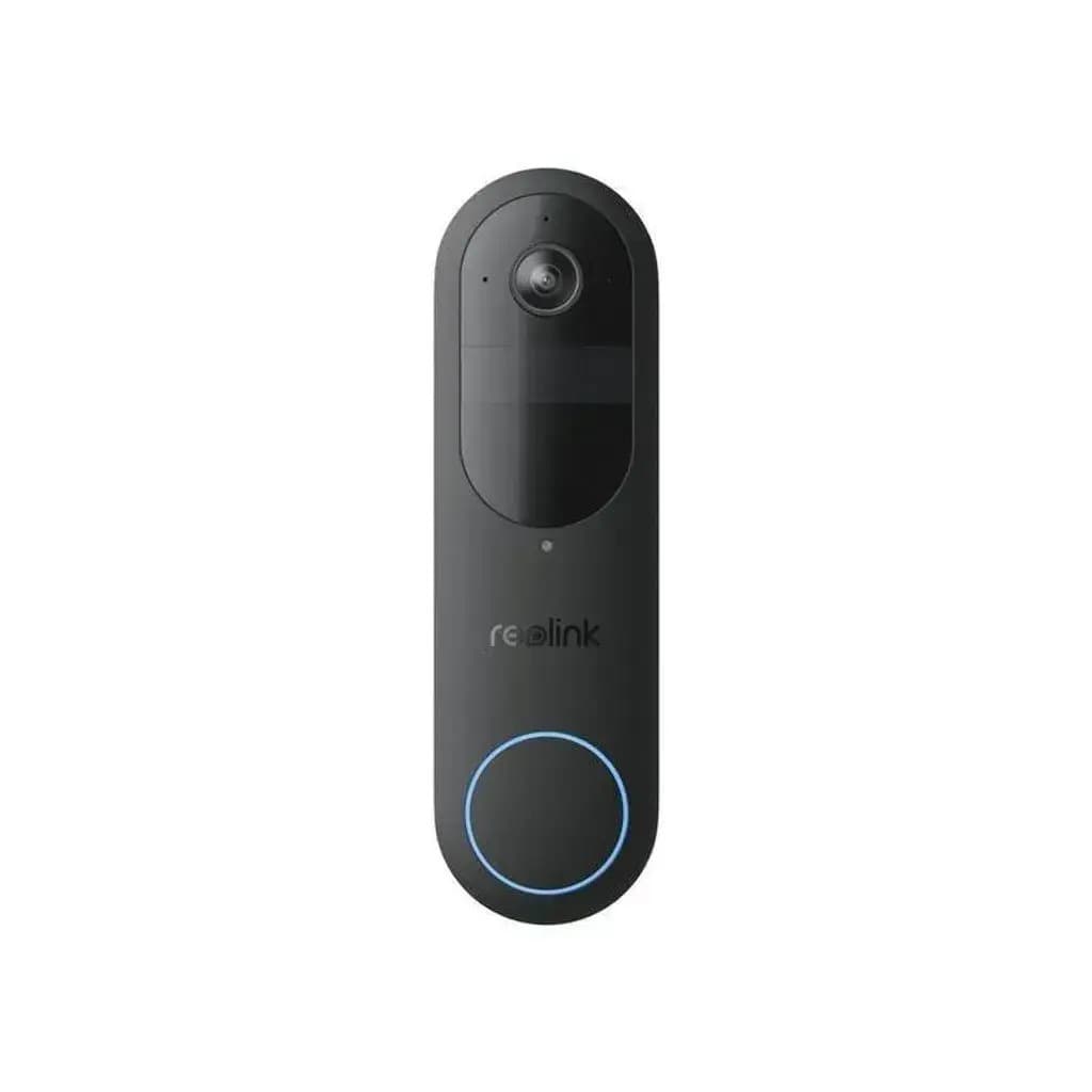 Reolink D340B Ασύρματο Κουδούνι Πόρτας Wi-Fi Συμβατό με Alexa D340B v2 Μαύρο