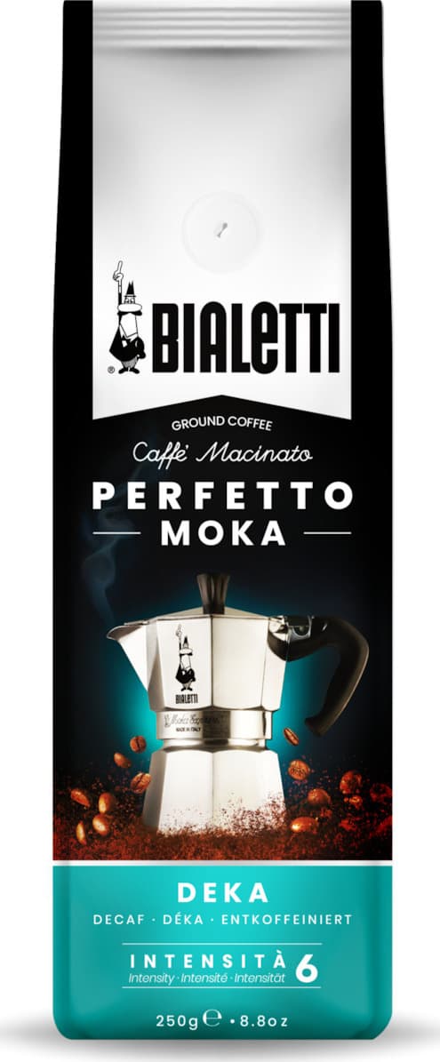 Bialetti Καφές Espresso Decaffeine Perfetto Moka Αλεσμένος 250gr KIHBLTKMI0006