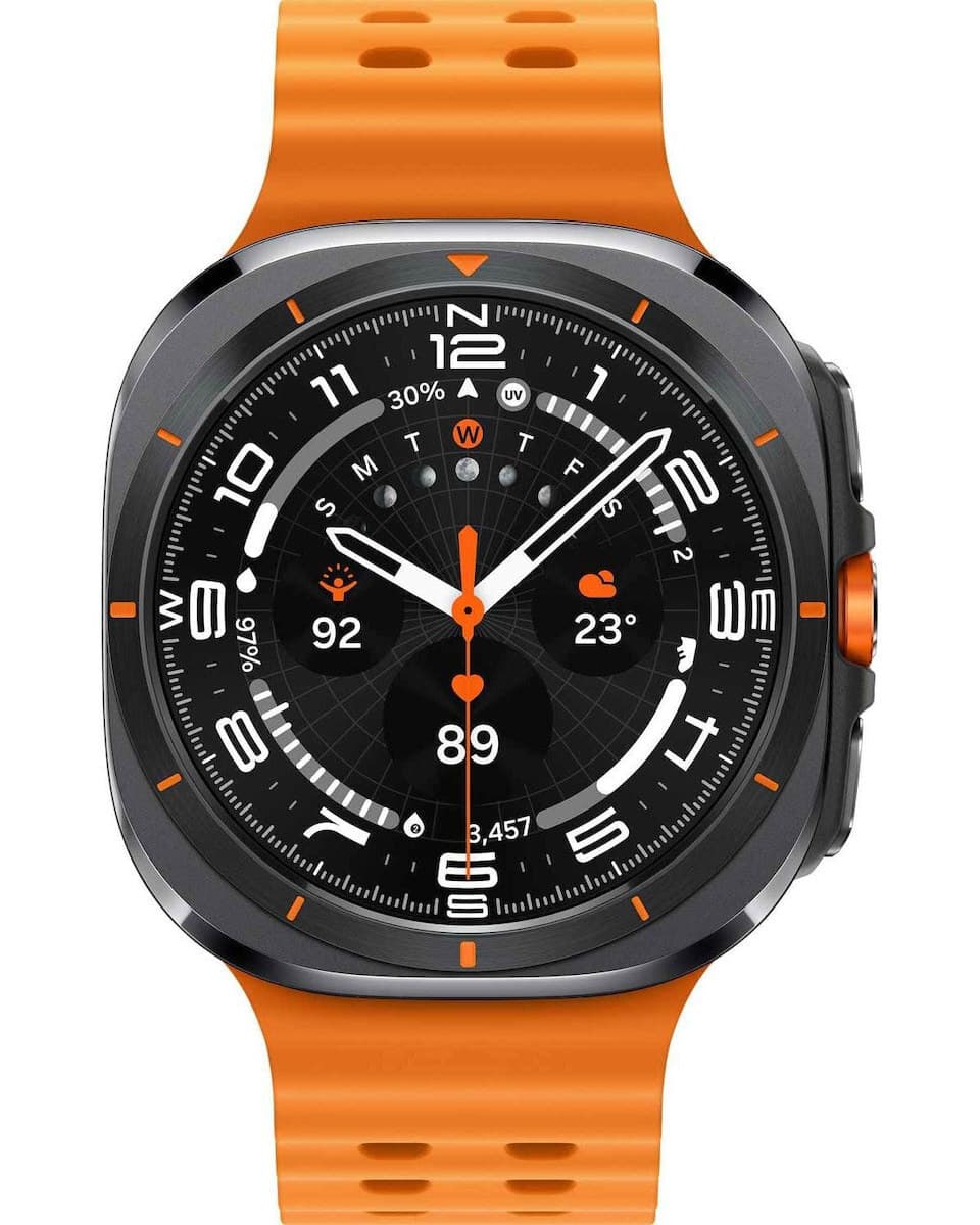 Samsung Galaxy Watch Ultra (2025) Titanium 47mm Αδιάβροχο με eSIM και Παλμογράφο (Γκρι)