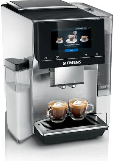 Siemens Eq700 Αυτόματη Μηχανή Espresso 1300W Πίεσης 19bar με Μύλο Άλεσης Ασημί TQ715R03