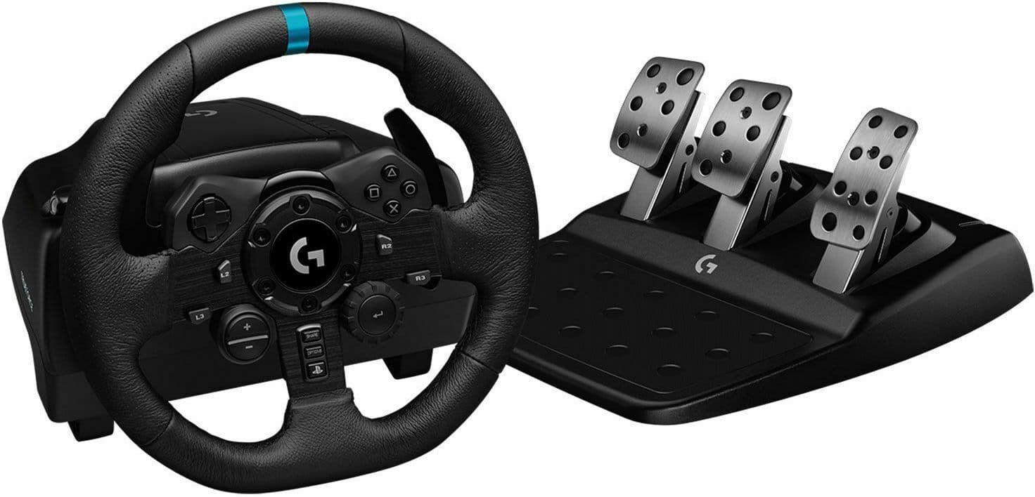 Logitech G923 Trueforce Τιμονιέρα με Πετάλια για PC / PS4 / PS5 με 900° Περιστροφής