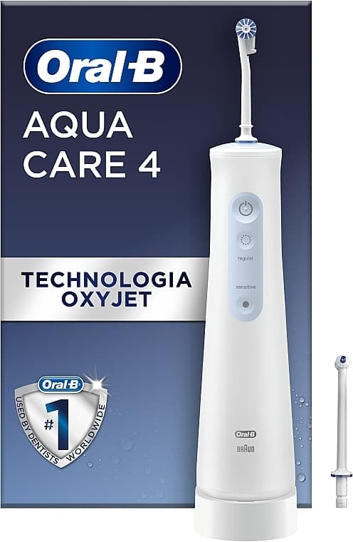 Oral-B Power Oral Care Series 4 Aquacare Ηλεκτρική Οδοντόβουρτσα Λευκή