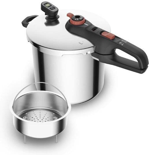 Tefal Secure Chrono Χύτρα Ταχύτητας 8lt P2594401